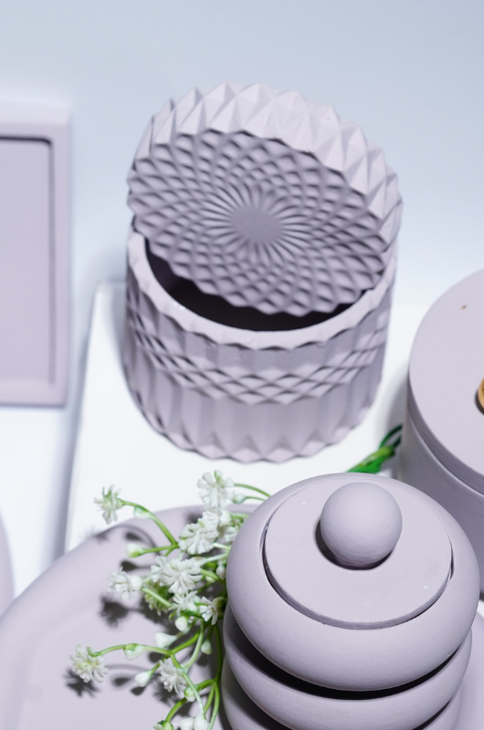 Geometric Trinket Container