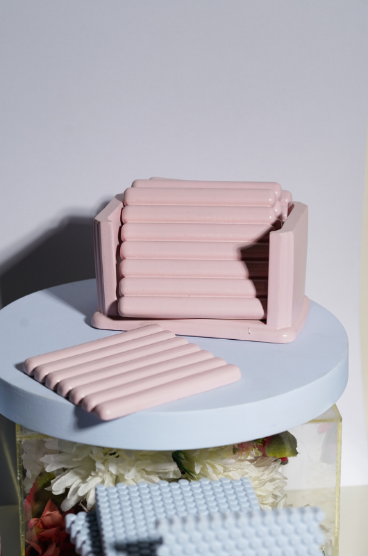 Rolled Ridge Coaster Set