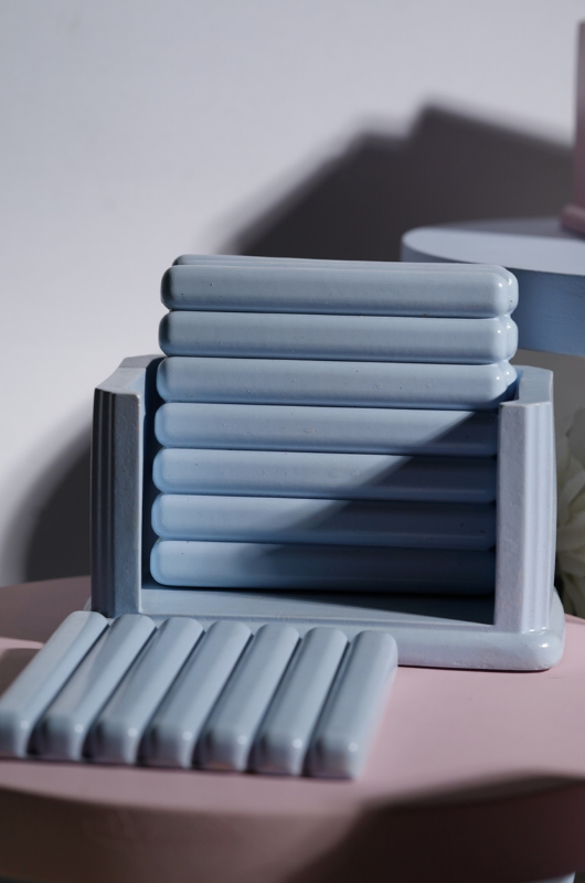 Rolled Ridge Coaster Set