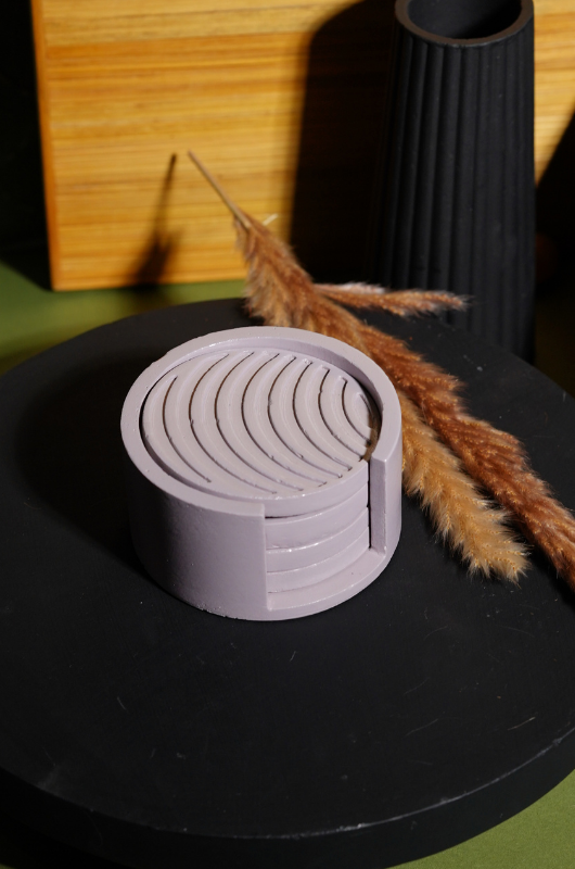 Circular Coaster Set