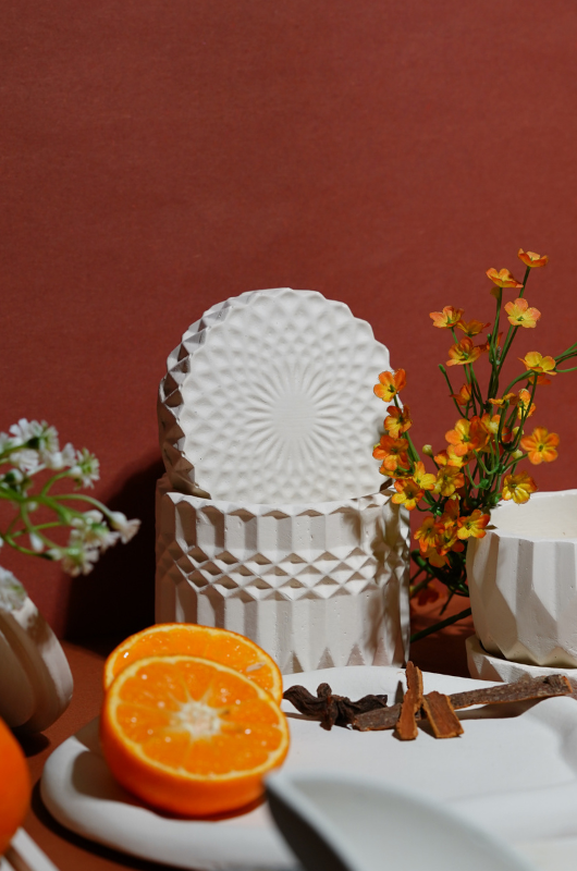 Geometric Trinket Container
