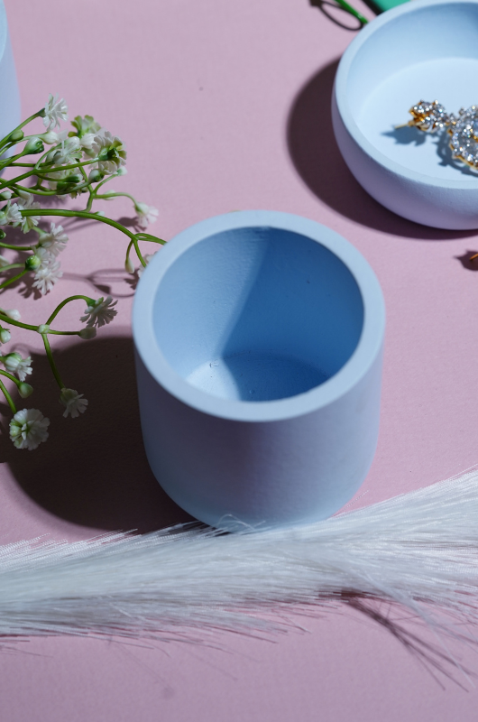 Round Deep Jar