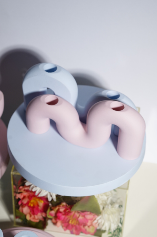 M Shaped Candle Holder